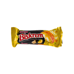 ULKER - Biskrem Biszkopty z Białą Czekoladą i Kremem Cytrynowym 94,5g