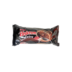 ULKER - Biskrem Extra Biszkopty Czekoladowe z Nadzieniem Kakaowym 184g