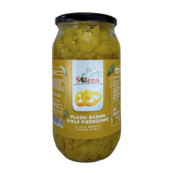 SOLENA - Płaski Banan Pikle Pieprzowe 1000g